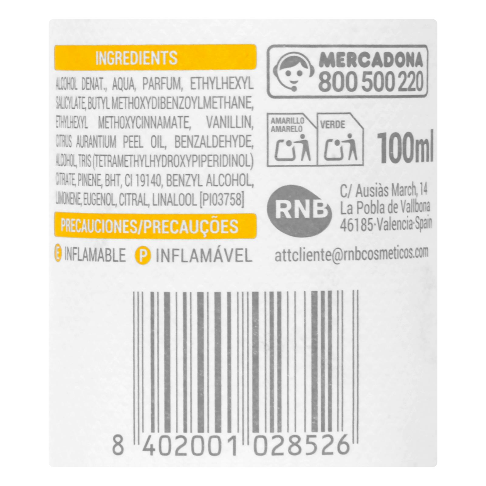 Eau de toilette pour femme Monogotas banane