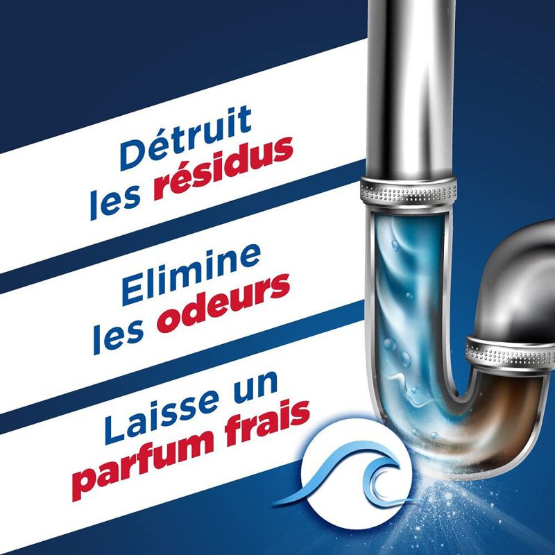 Entretien canalisations Ouragan biologique marine – Flacon de 1 L