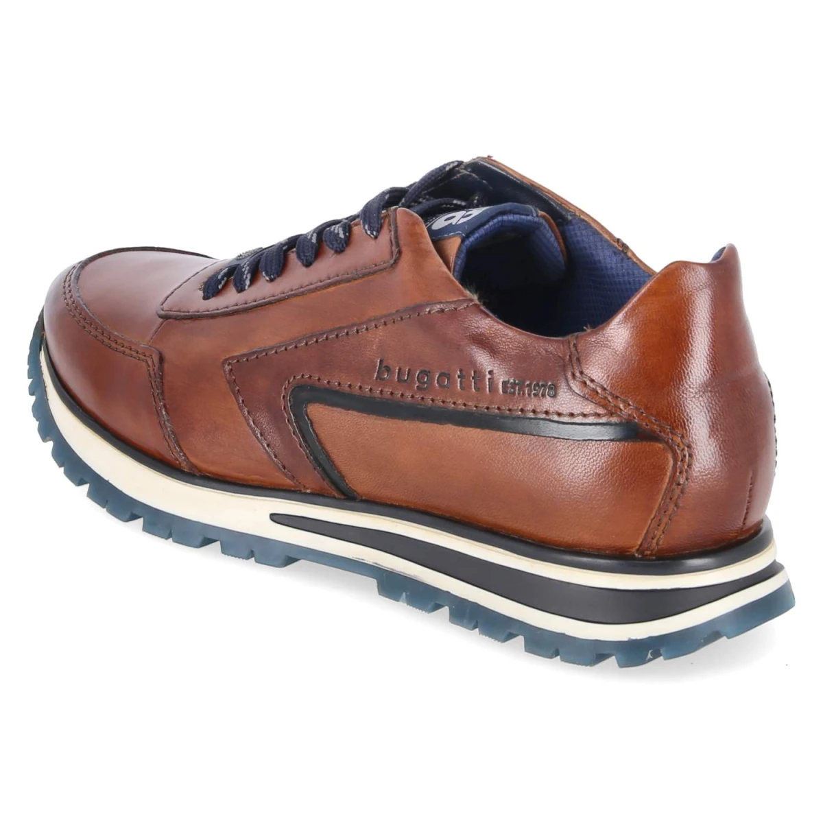 BugattiHalbschuhe - Cognac