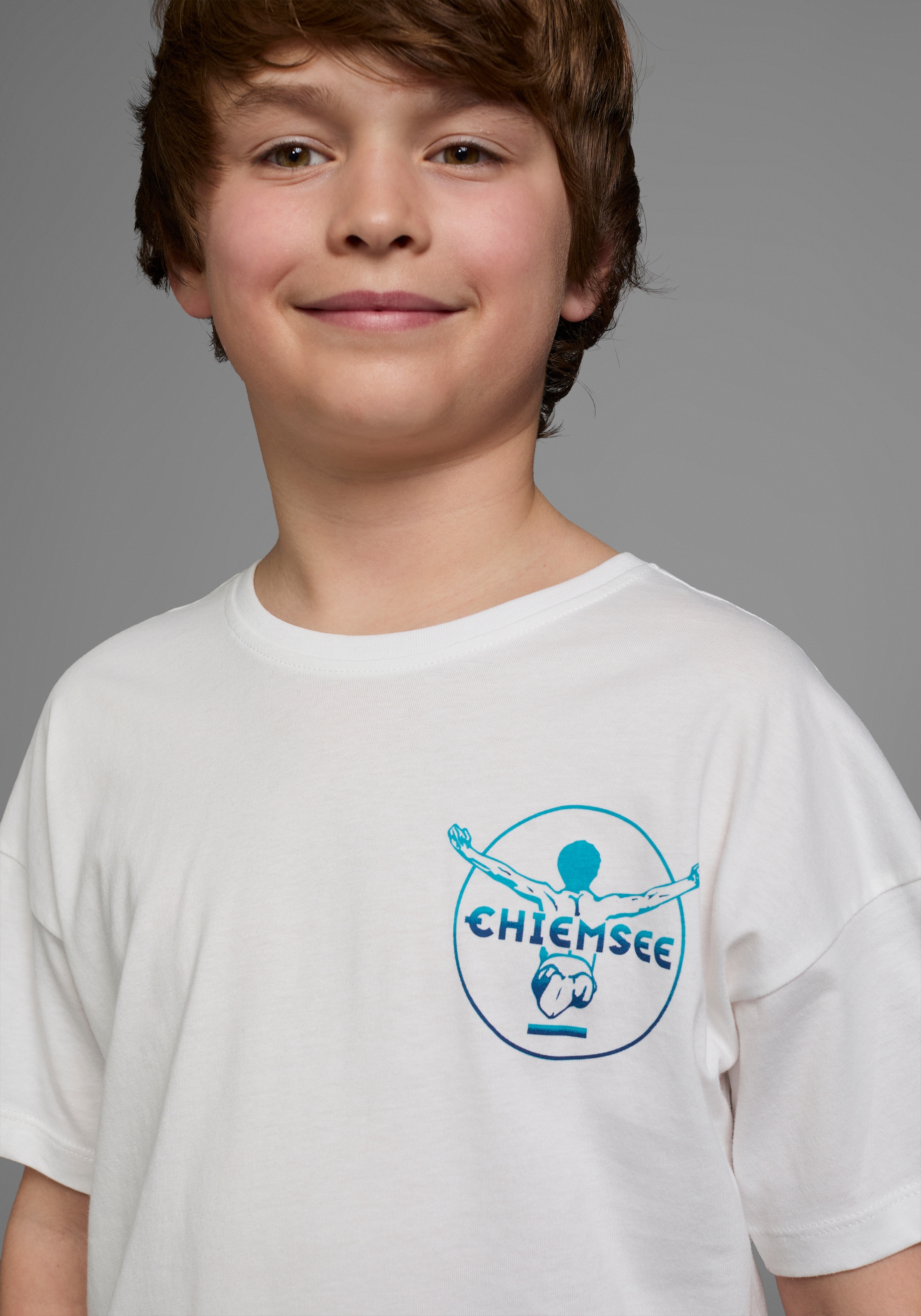 Chiemsee T-Shirt »WAVE«, Kurzarm,  Basic-Passform,  bedruckt,  Rundhalsausschnitt