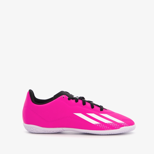 Adidas X Speedportal 4 kinder zaalschoenen roze