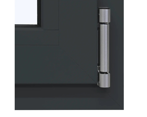 ARON Ternum aluminium raam RAL 7016 antracietgrijs, enkelvleugelig (kiep-draai), 1200x900 mm, DIN links