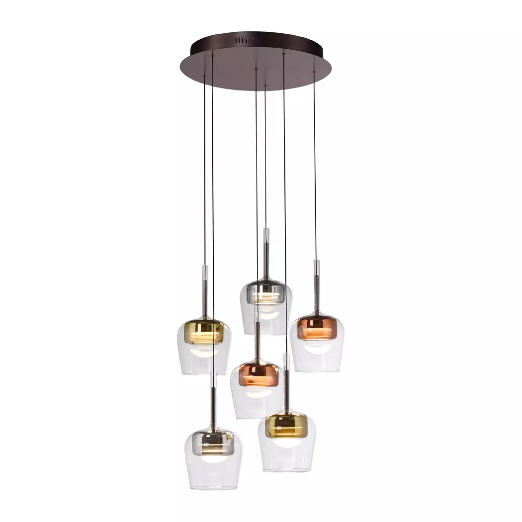 LED-Pendelleuchte Q-Kon