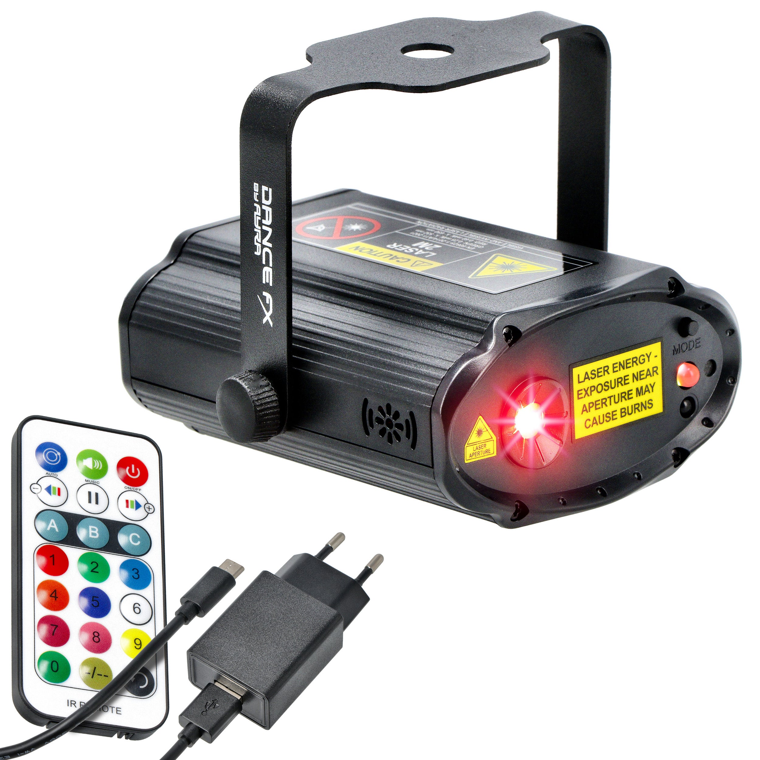 Ayra DanceFX Rave Blaster 1 USB RG grating laser
