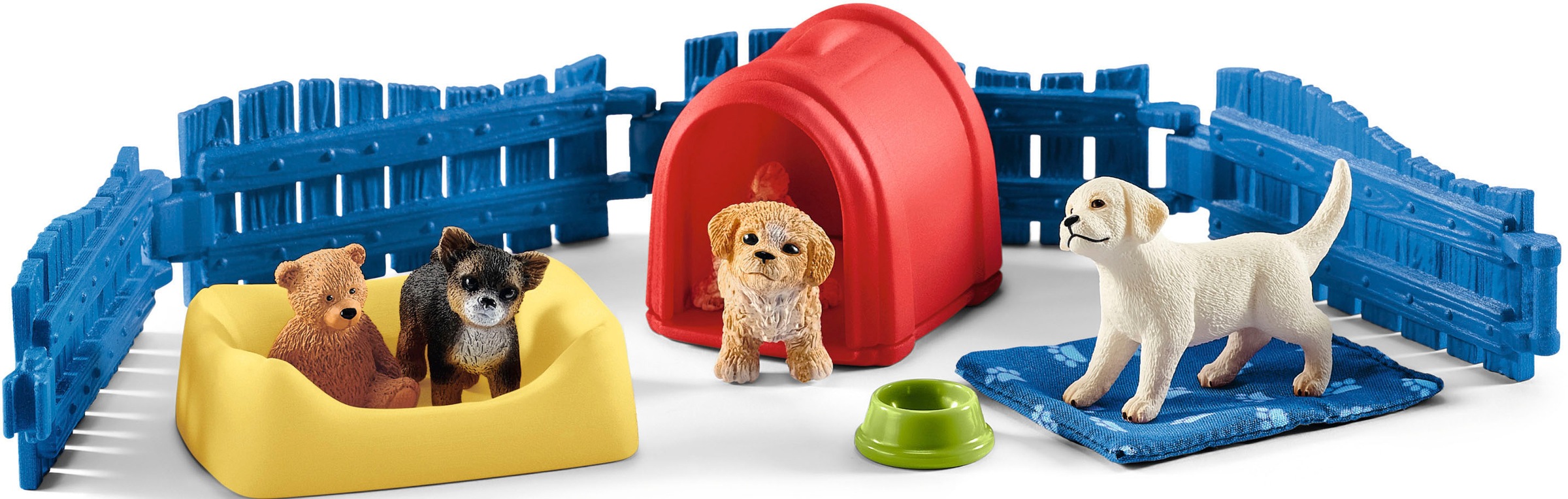Schleich® Spielwelt »FARM WORLD, Welpenstube (42480)«