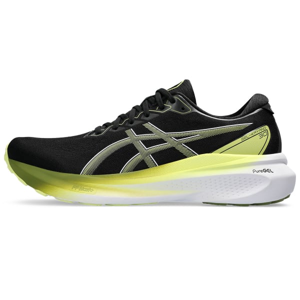 Chaussure running ASICS GEL-KAYANO 30 BLACK/GLOW YELLOW