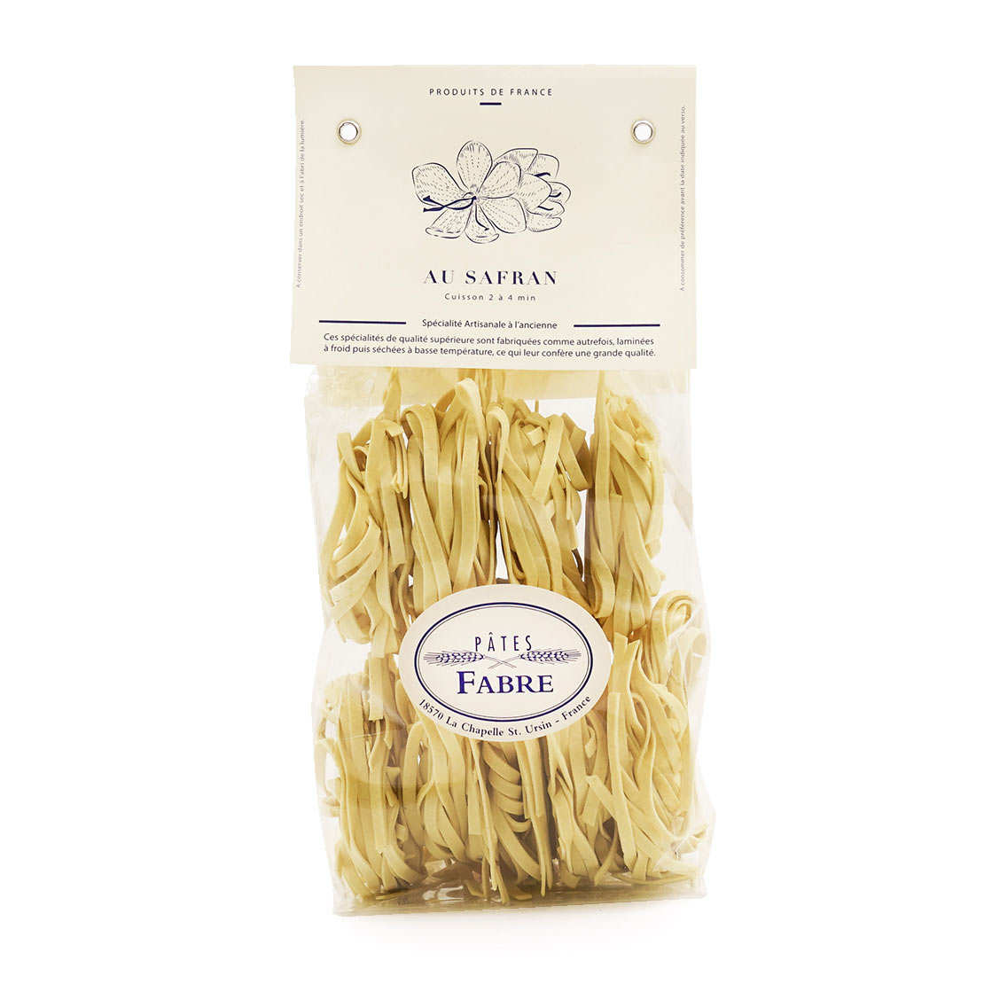 Tagliatelles au safran