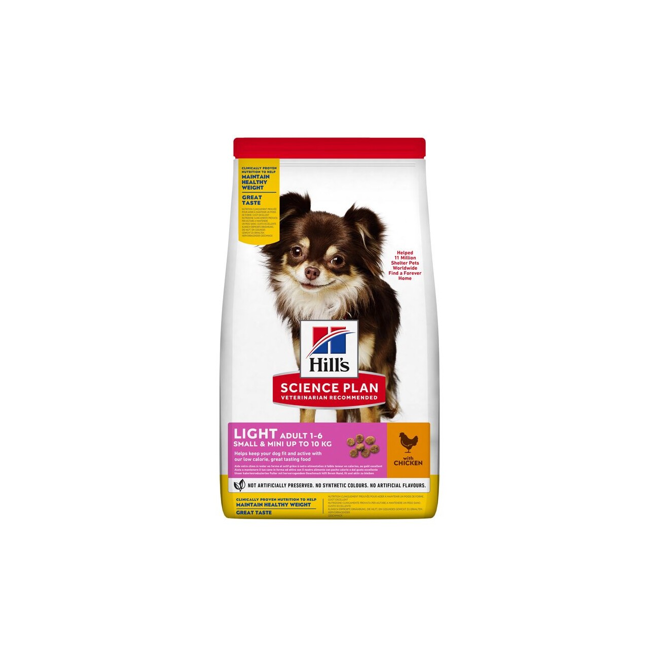 Hill's Science Plan Small & Miniature Light Adult 1+, Huhn 6 kg