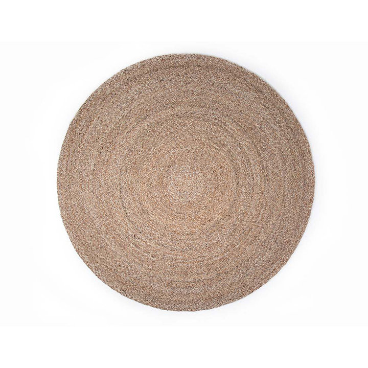 Rond wollen vloerkleed - Bellano ST Beige 142