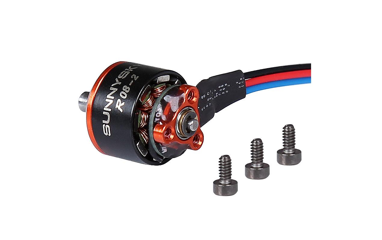 Heckmotor Sunnysky R08-2, Orange M1 EvoErsatzteil für OMP M1 Evo Heli