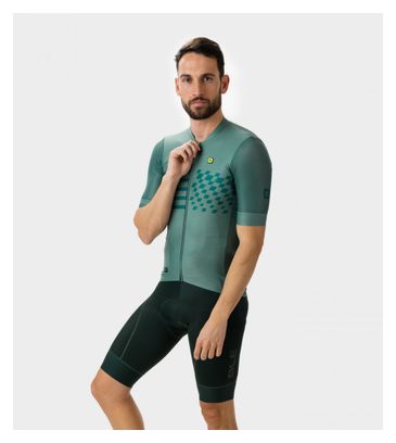 Maillot Manches Courtes Alé Play Vert