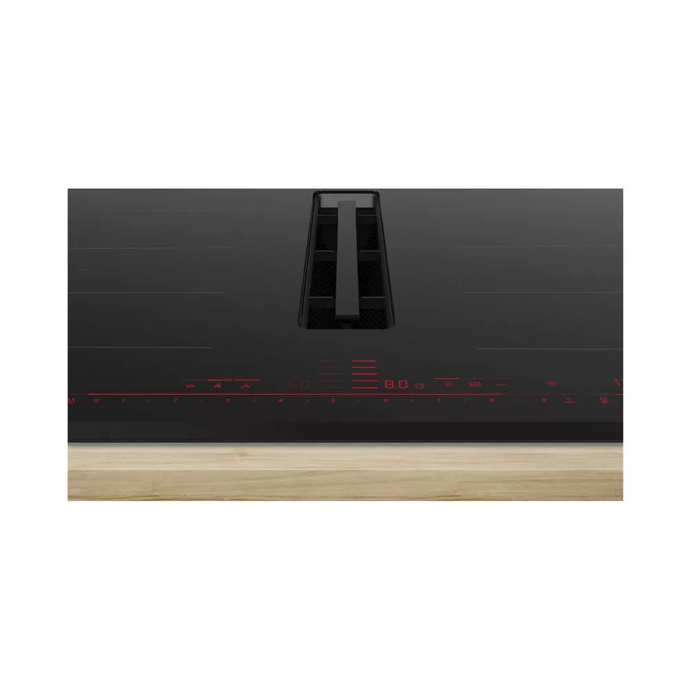 Bosch PXX875D67E Induktionskochfeld mit Designrahmen und integriertem Dunstabzug 80cm