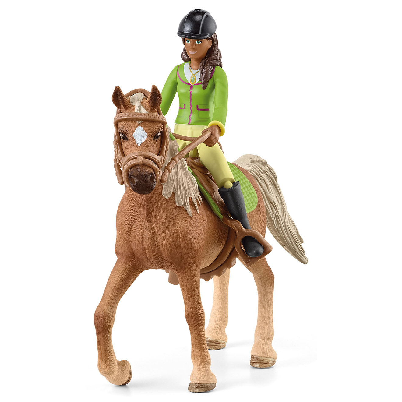 Schleich Cavalière Sarah et Mystery multicolore