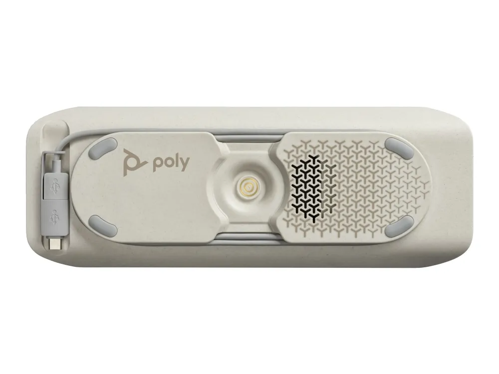 Poly Sync 40 - Smart højttalertelefon - Bluetooth - trådløs, kablet - sølv - Zoom Certified