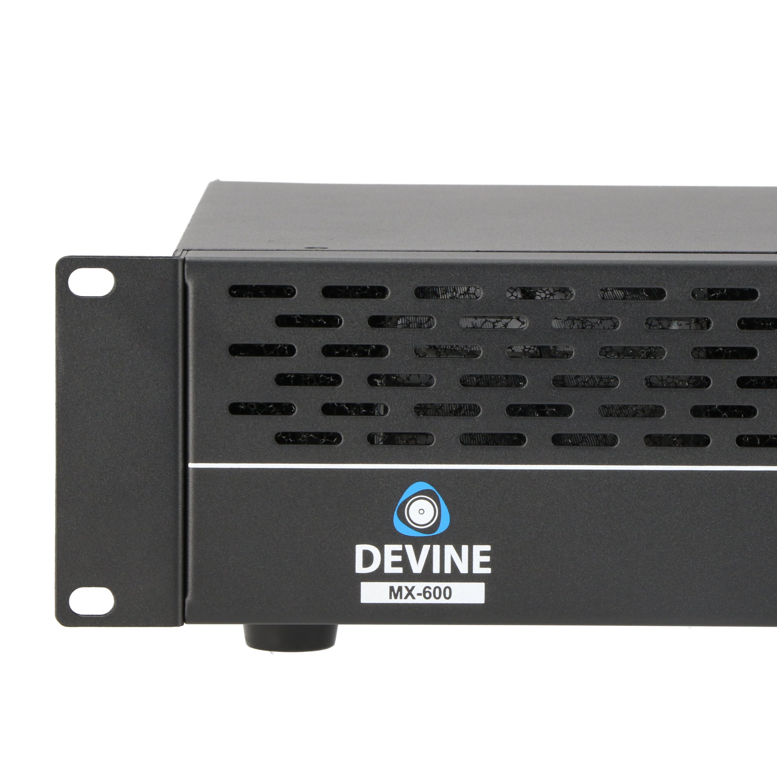 Devine MX-600 2-kanaals PA-eindversterker 2x 300W @ 8 Ohm