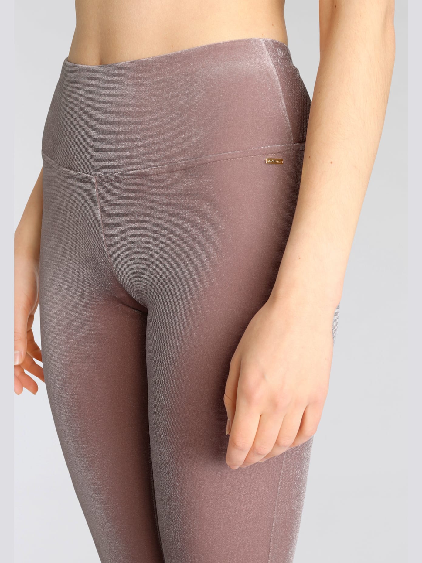 Legging caleçon brillant basique