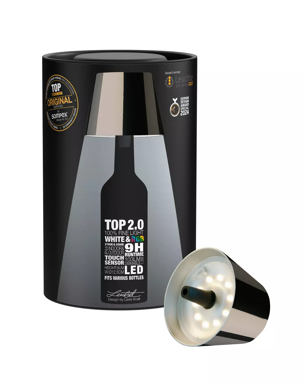 LED-Außentischleuchte Top 2.0