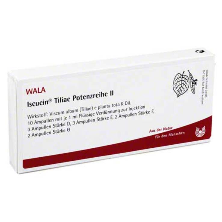 Iscucin Tiliae Potenzreihe II Ampullen, 10X1 ml
