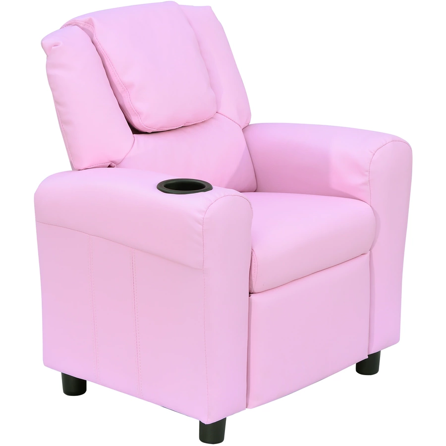HOMCOM Kindersessel mit Liegefunktion rosa