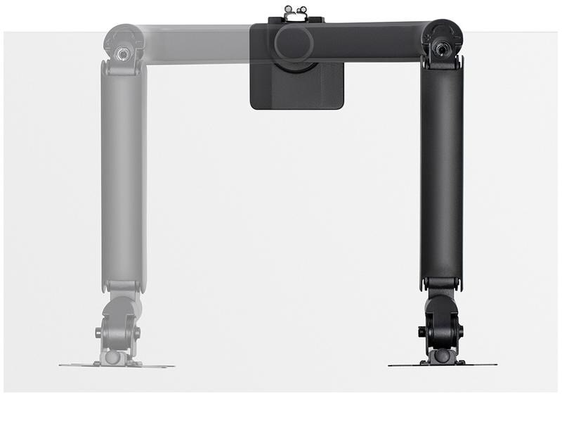 NEOMOUNTS Tischhalterung DS70-450BL1 bis 15 kg – Schwarz Vollbewegliche Monitorhalterung für einen Flachbildschirm bis zu 42