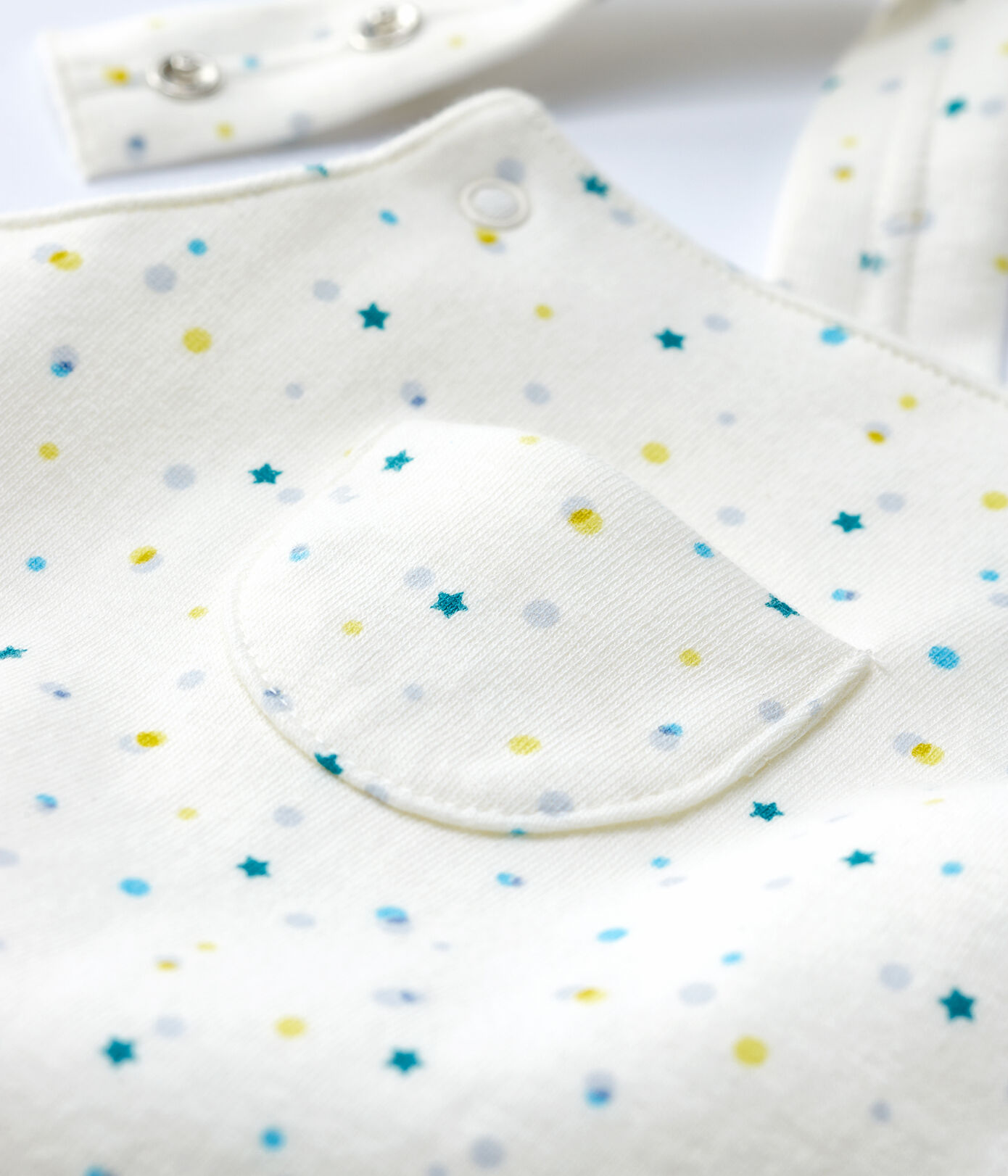 Combicourt bébé en jersey double face en coton biologique