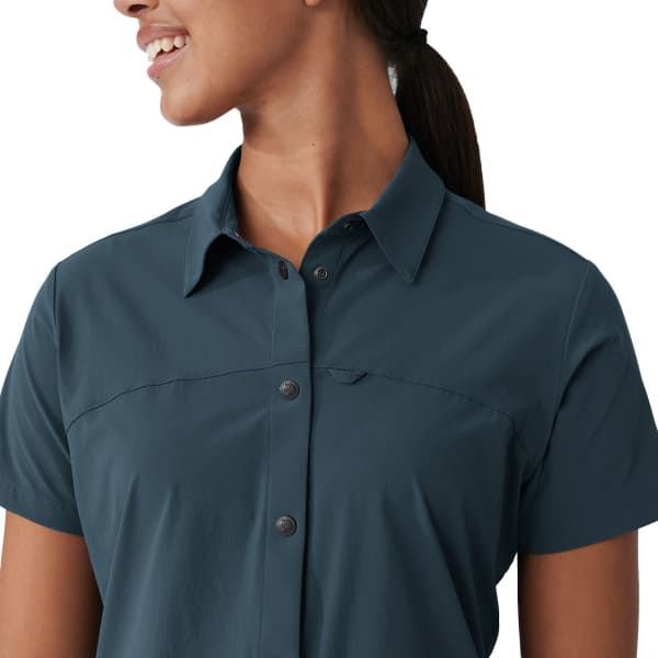 Chemise randonnée FJALLRAVEN HIGH COAST LITE SHIRT SS W NAVY