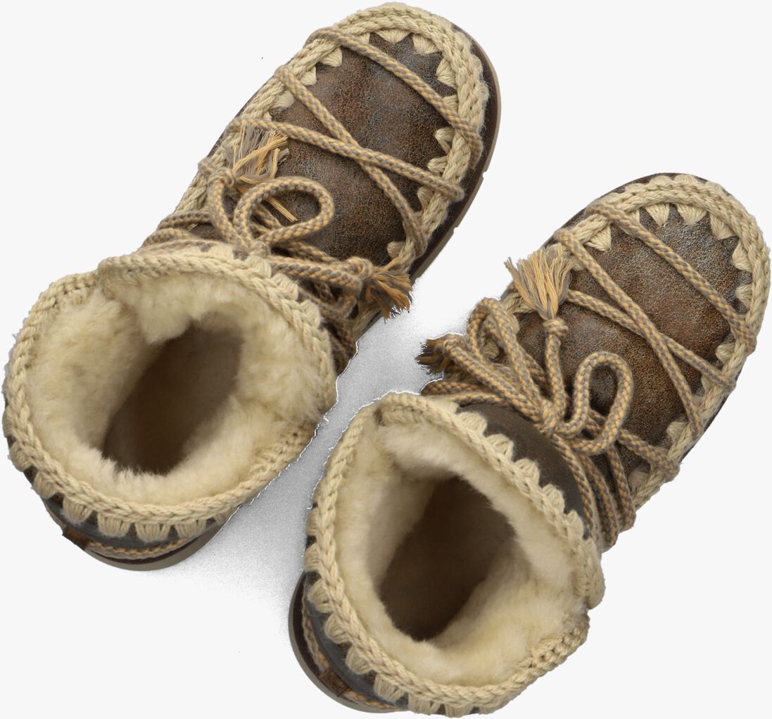 bruine mou boots bounce boot scoubidoo lace sp