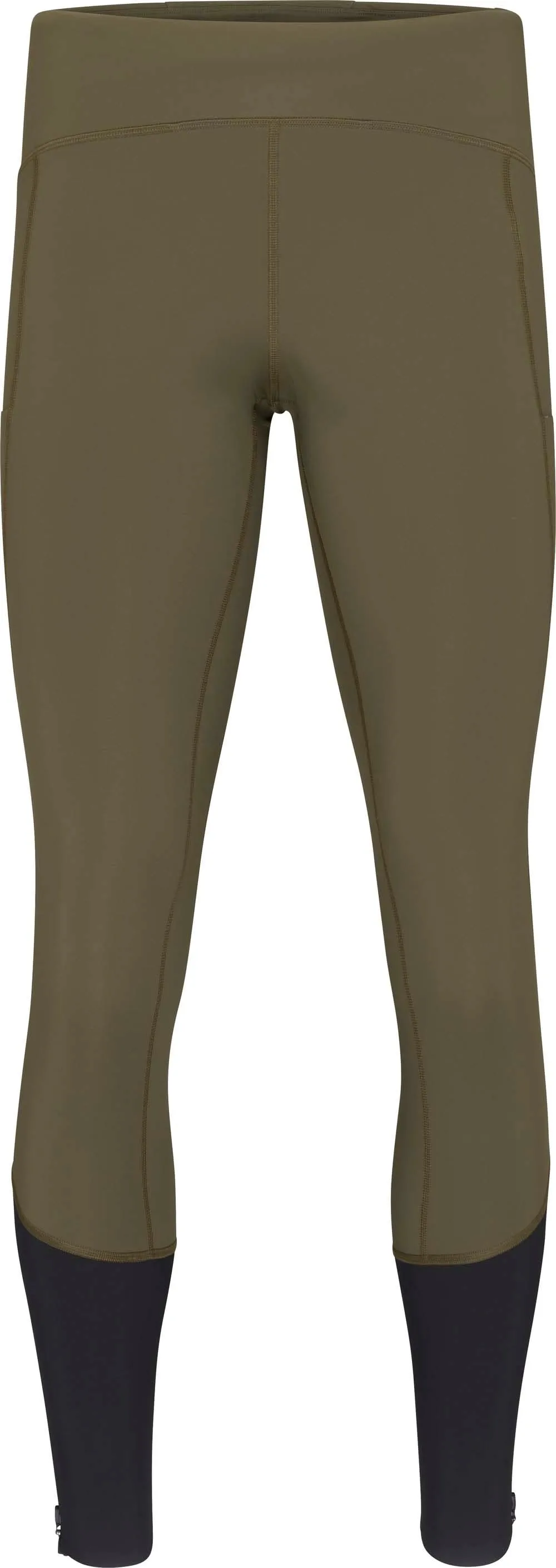 Norrøna Men's Senja Equaliser Stretch Tights Olive Night/Caviar