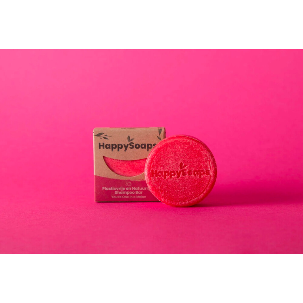 HappySoaps Shampoo Bar You're One in a Melon70 gr