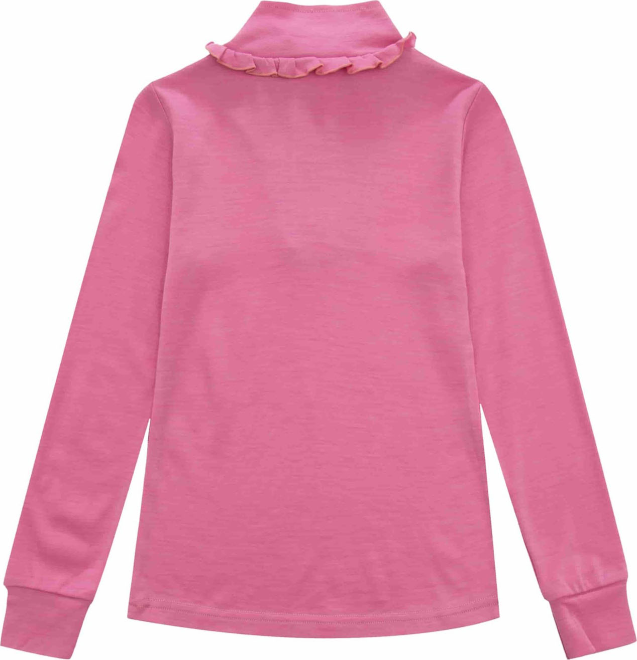 Høvringen Merino Half-Zip Barn Bubblegum