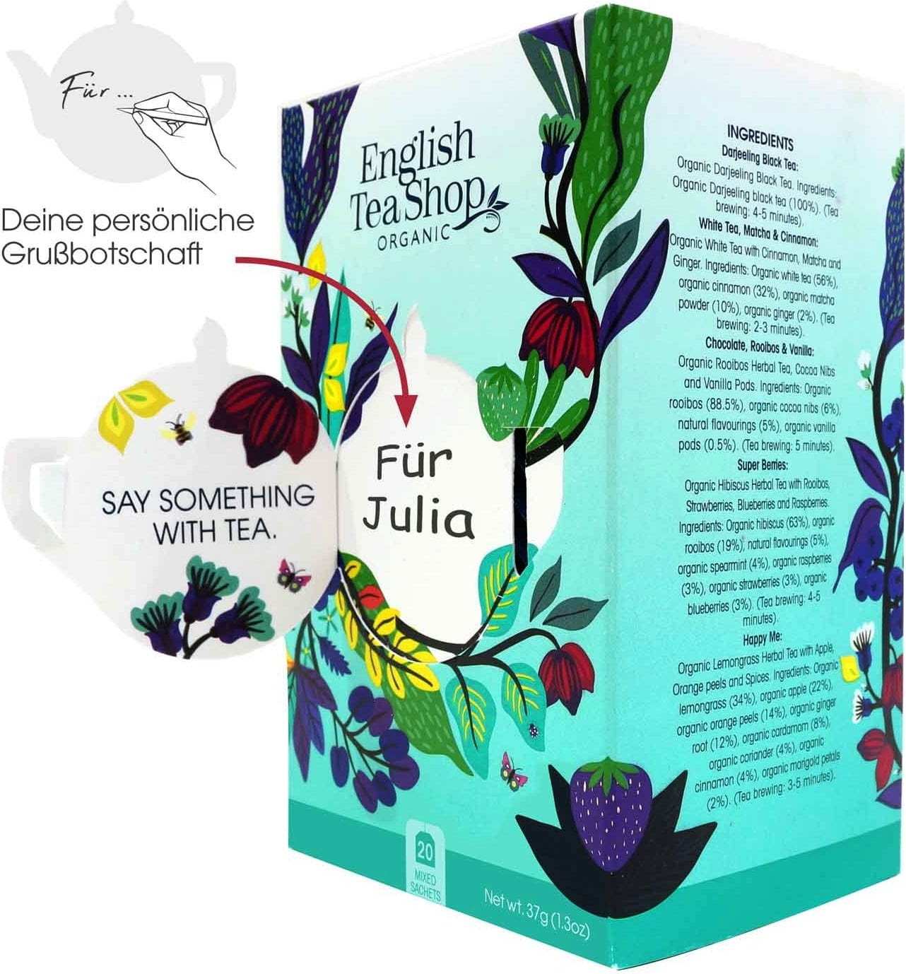 English Tea Shop  Bio You are Amazing Tee-Kollektion, 20 Teebeutel (37 g)