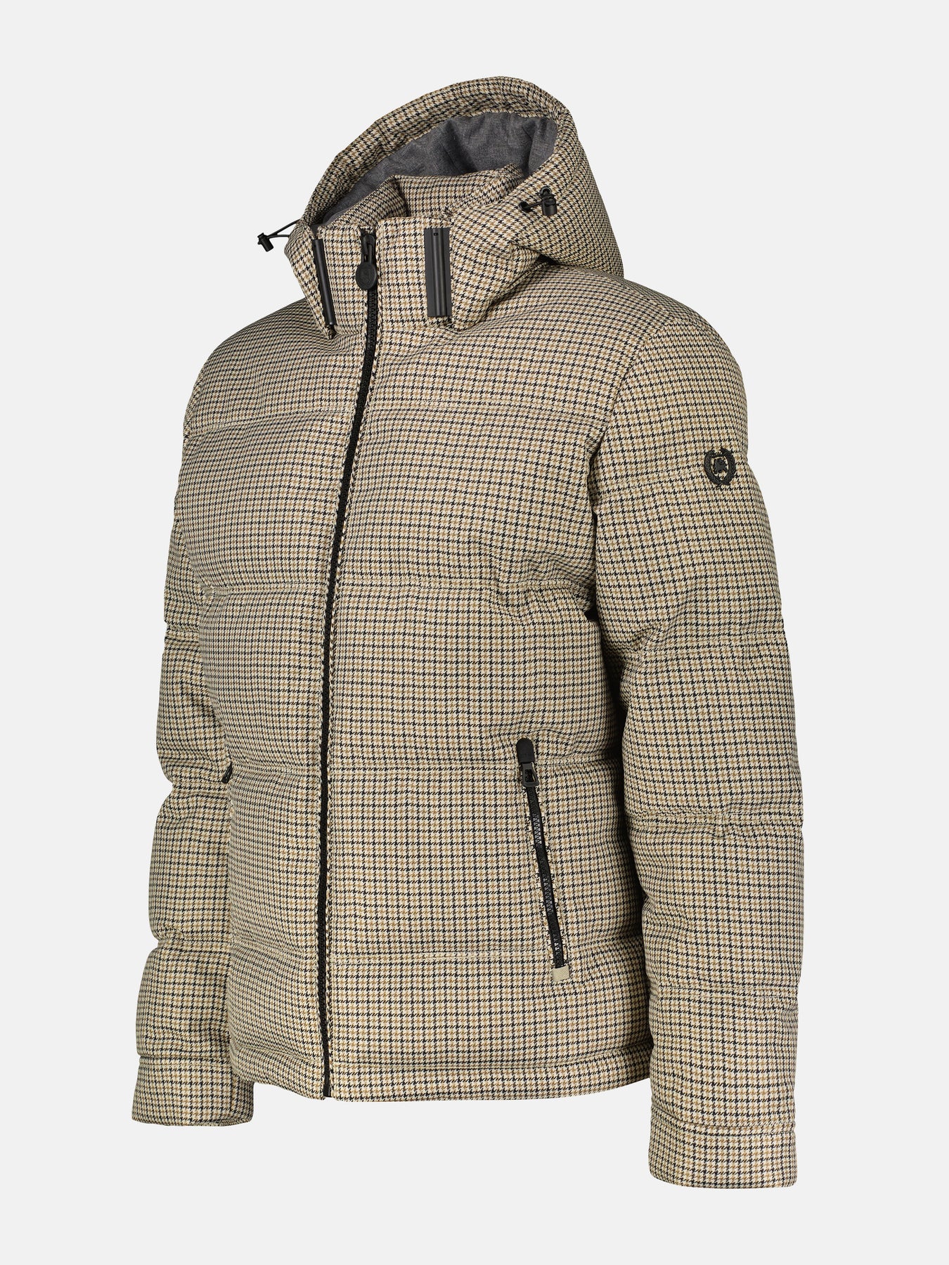 Steppblouson. kariert