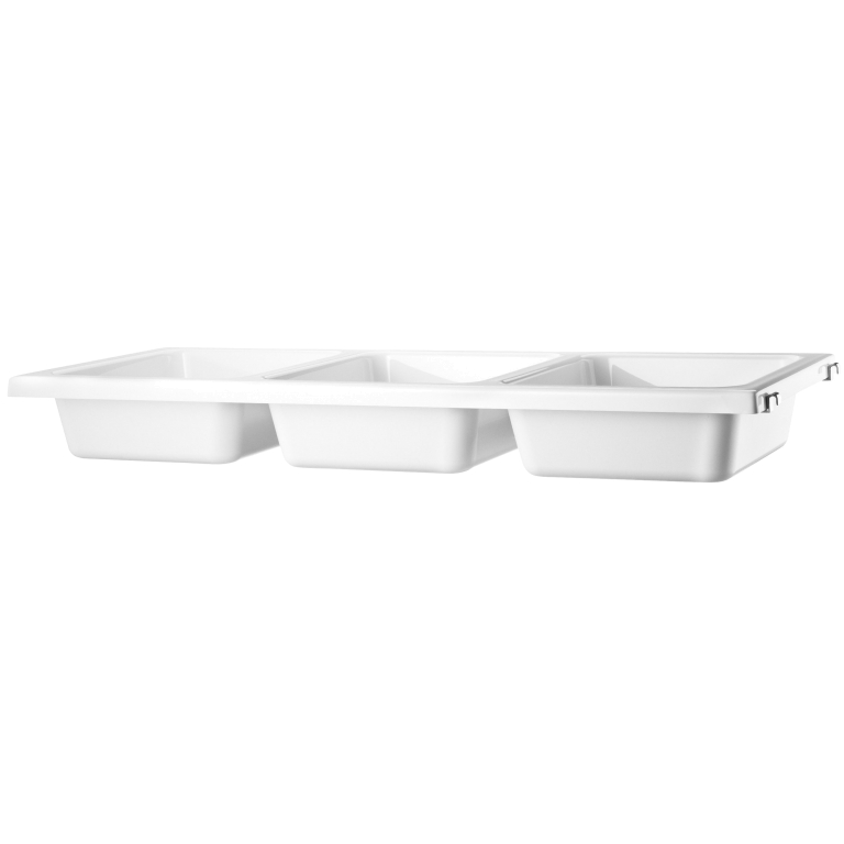 String Furniture Bowl Shelf opbergbak 78 x 30 cm wit plastic