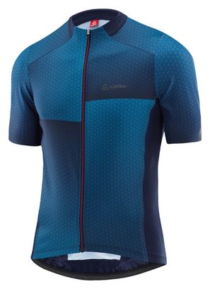 Maillot de vélo Loeffler à manches courtes FZ Flux HotBond ® RF-Bleu