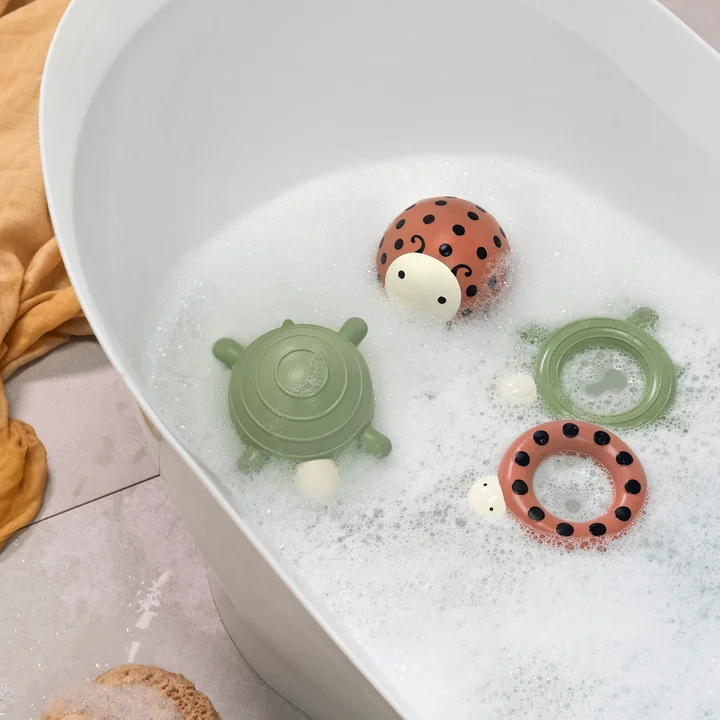 Sebra - Badespielzeug, Wildlife Schildkröte, grün