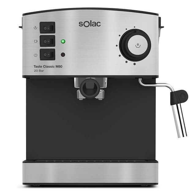 SOLAC Espressomaskine Taste Classic M80 Inox