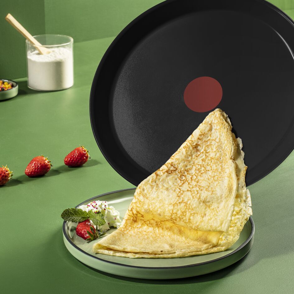 Renew Black ON keramische pannenkoekpan 25 cm - inductie