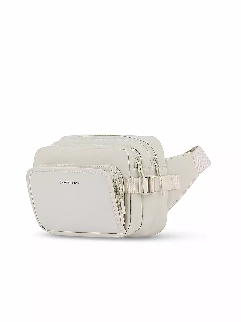 KAPTEN & SON Tasche - Umhängetasche LISBON CROSSBODY, erweiterbar beige