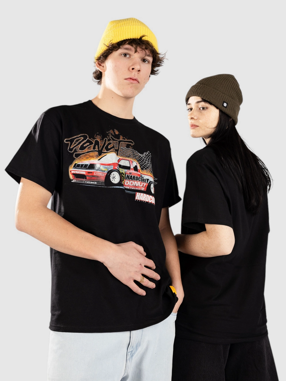 Donut X Hardcore T-Shirt black