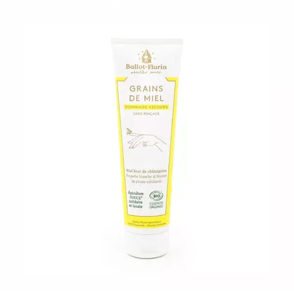 Ballot-Flurin Apicosmétique Grains de Miel Gommage Velours Bio 150ml