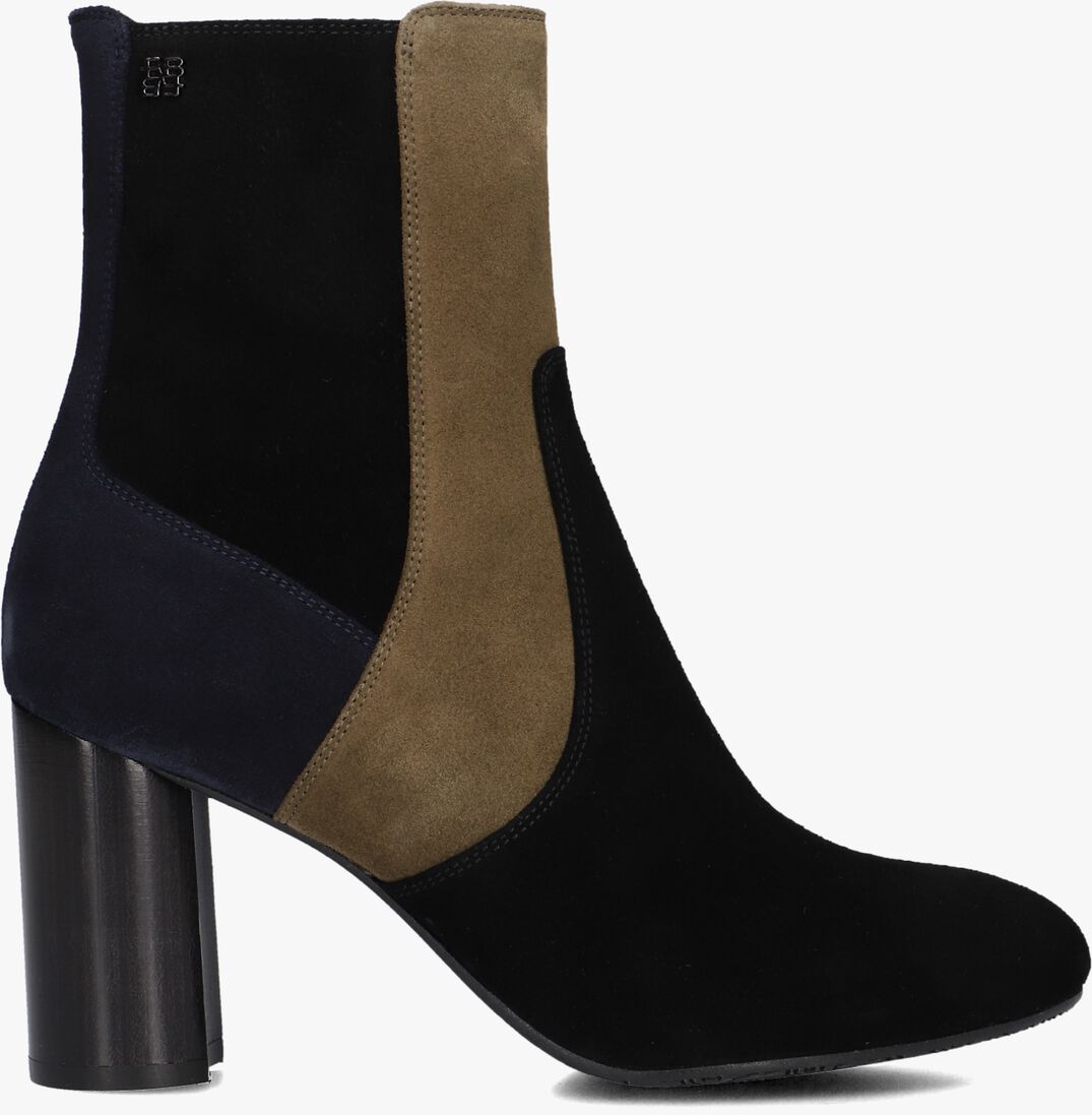 zwarte floris van bommel enkellaarsjes sfw-50075 kaci
