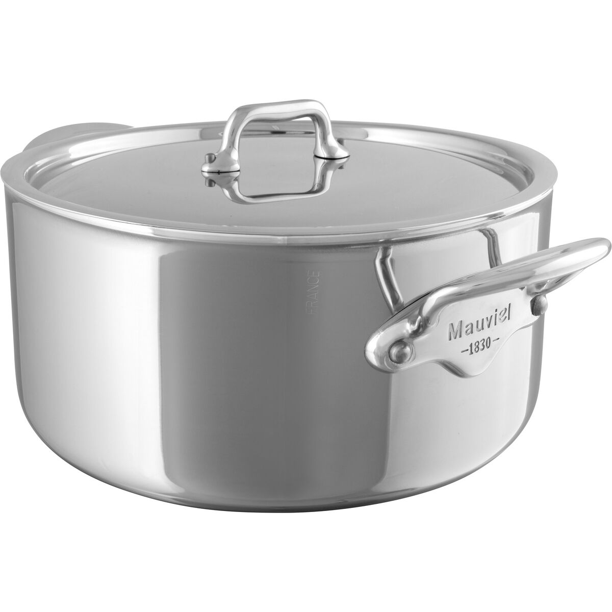 Cook Style Gryte i stål med lokk, 5,8 liter