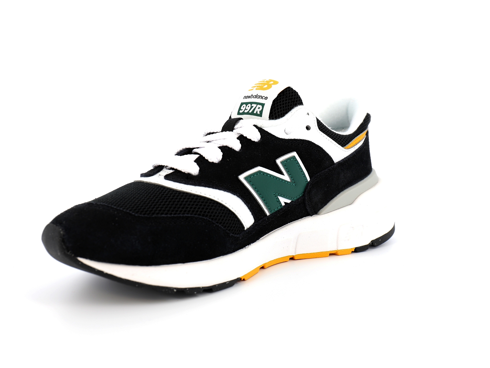 New balance a-U997REC Matières combinées Noir Jaune