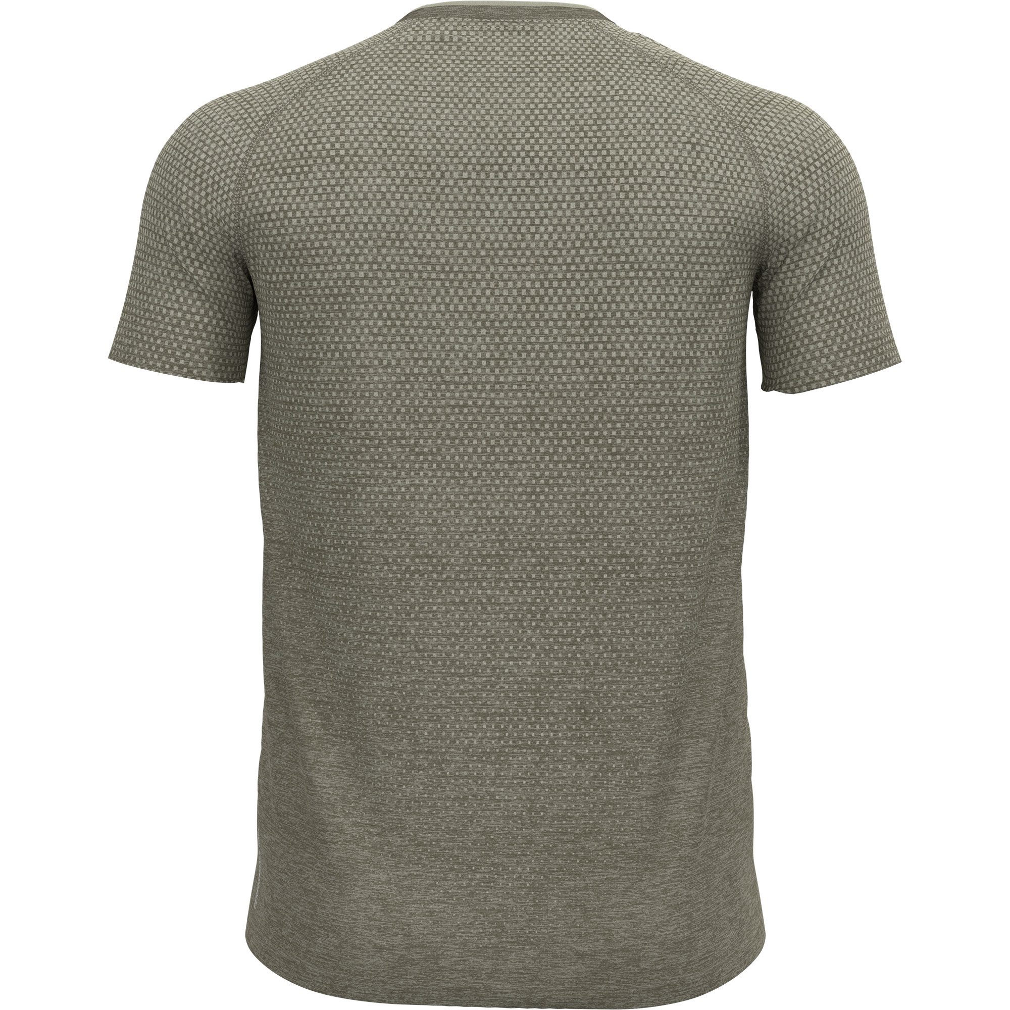 Odlo Essential Seamless Laufshirt Herren vetiver melange