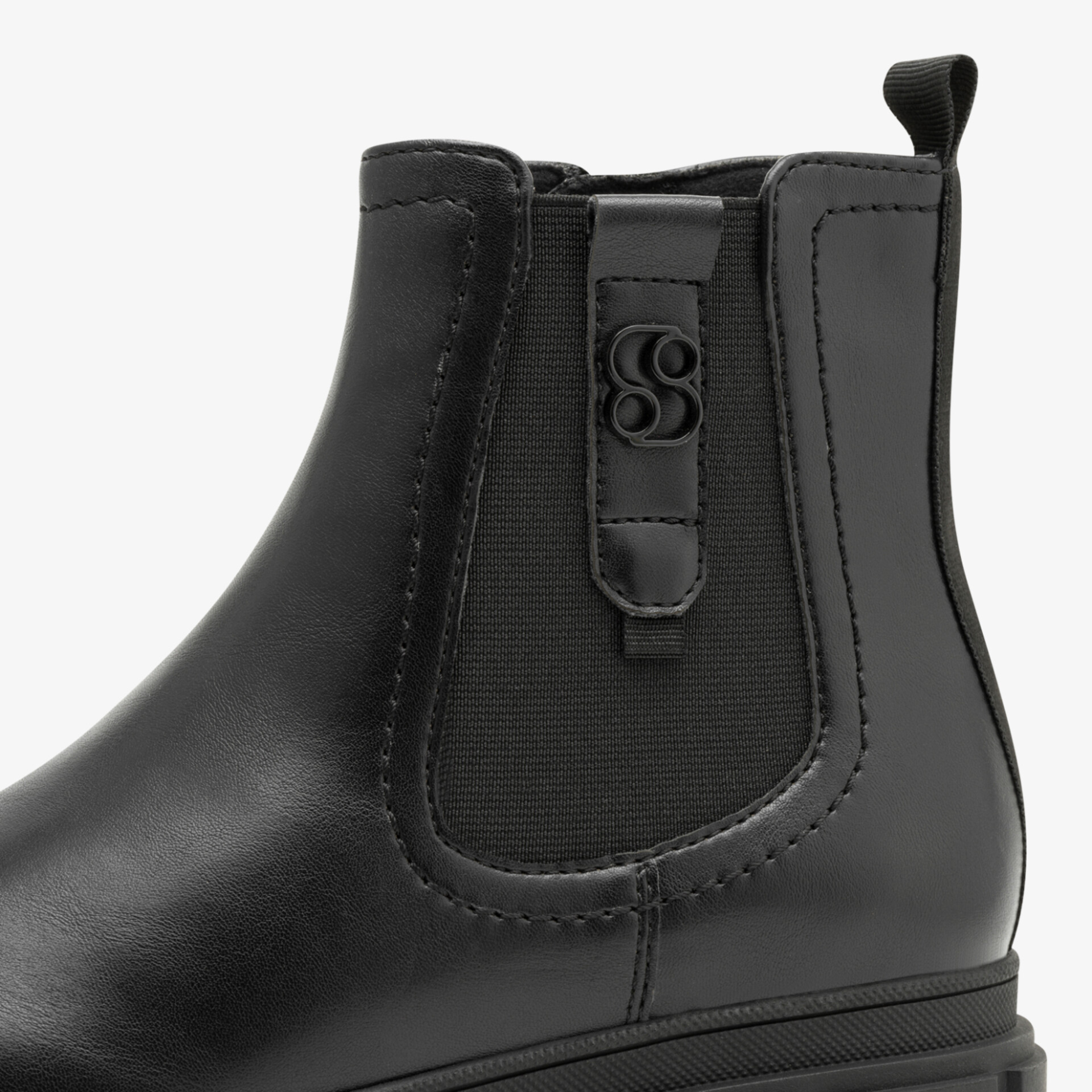 s.Oliver Damen Chelsea Boots schwarz