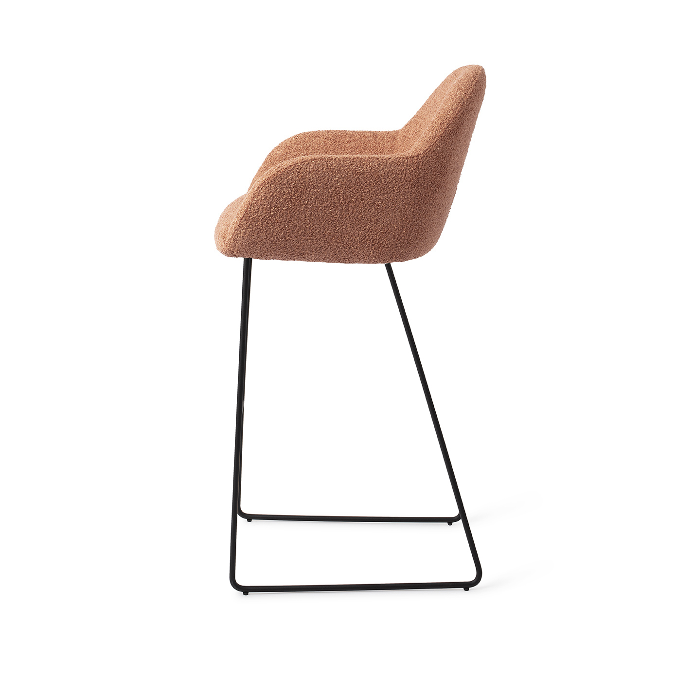 Barstoel Kushi bar slide black amber autumn