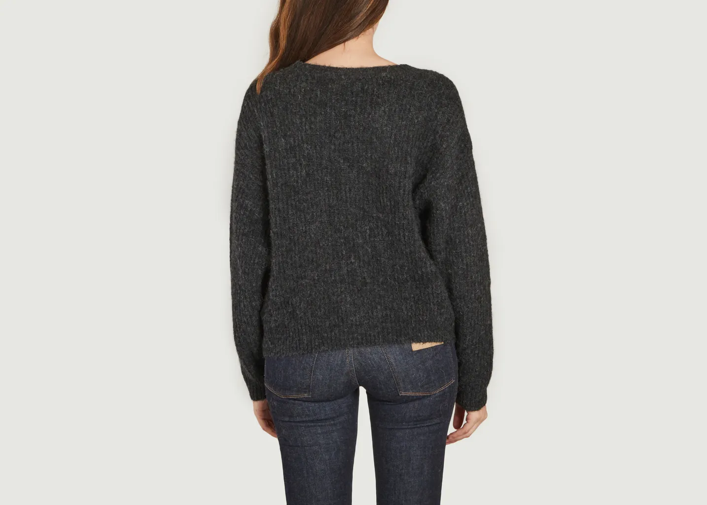 Pull col rond côtelé East American Vintage
