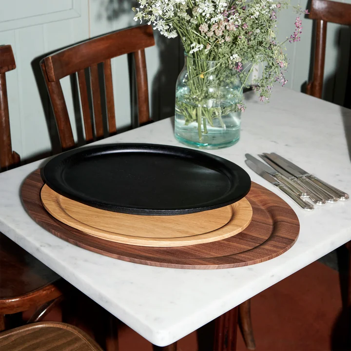 &Tradition - Collect SC64 Tablett, 40 x 28 cm, Eiche schwarz gebeizt