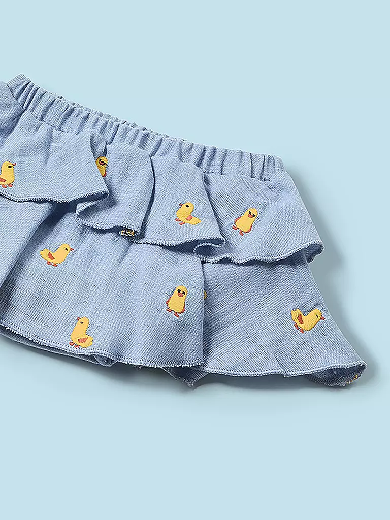 MAYORAL Baby Set 2-teilig T-Shirt mit Rock gelb