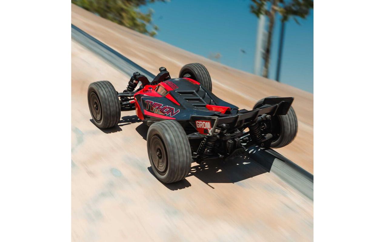 Buggy TYPHON GROM 223S BLX, Rot 1:14<br>Kleiner Scale Buggy RTR mit DSC